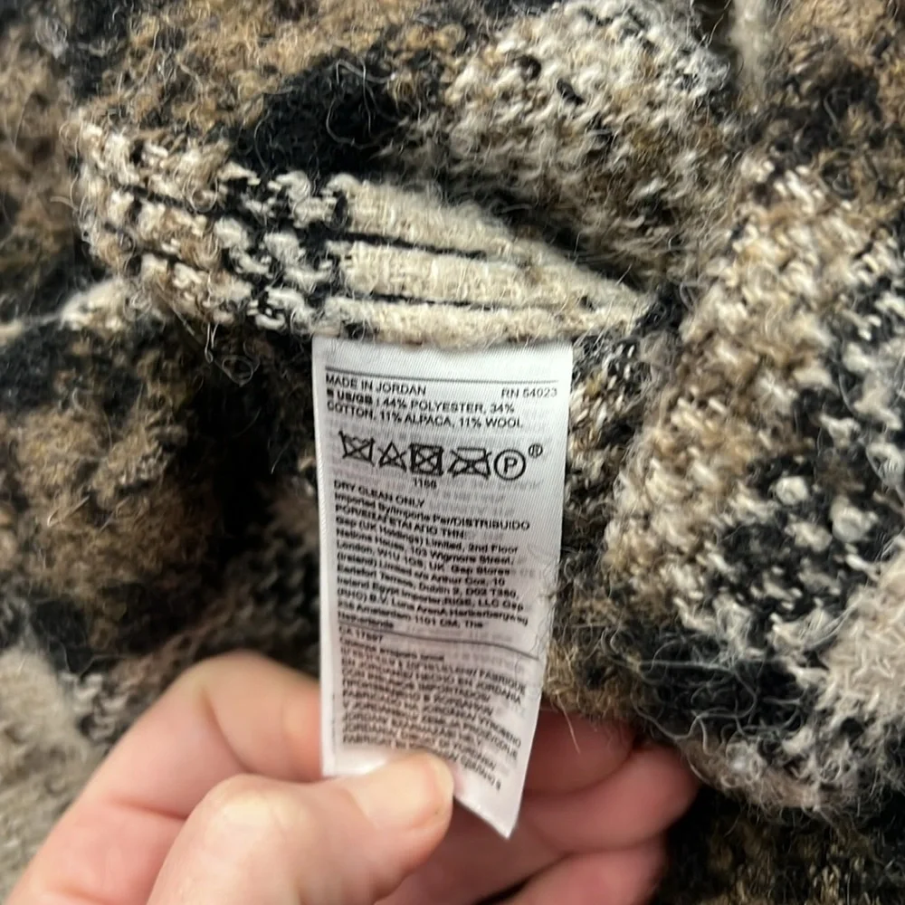 Banana Republic Oversized Italian Boucle